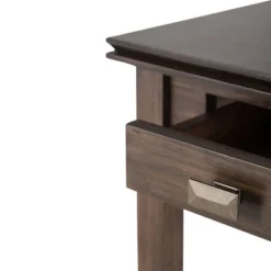 Stratford Solid Wood End Table - Wyndenhall -Baxton Studio Store GUEST a7fdd729 1be0 44fa 9b3c ef39c144c76e