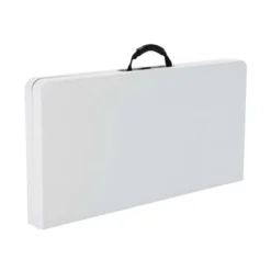 Square Fold In Half Card Table White - Lifetime
