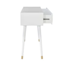 Geo Console White - Linon -Baxton Studio Store GUEST a8d1ecc2 452d 4864 8699 a616f6fbf192