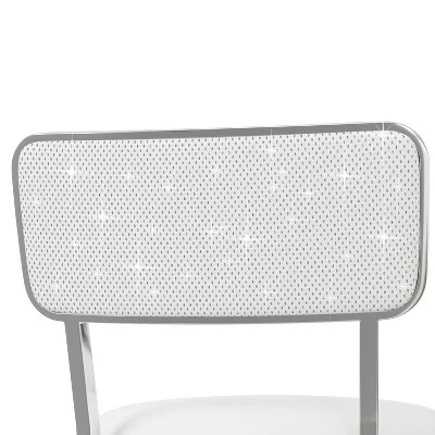 Baltimore Metal And Upholstered Swivel Counter Height Stool Chrome - Hillsdale Furniture 9 Baltimore Metal And Upholstered Swivel Counter Height Stool Chrome - Hillsdale Furniture - Image 9