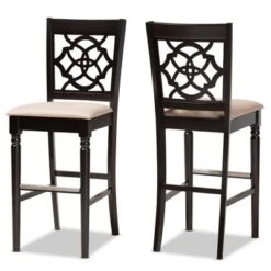 Set Of 2 Alexandra Barstool - Baxton Studio -Baxton Studio Store GUEST ab130548 d138 451c a841 25adb305e80d