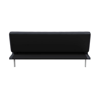 Sorenson Convertible Futon Sofa Bed Charcoal - Serta 16 Sorenson Convertible Futon Sofa Bed Charcoal - Serta - Image 16