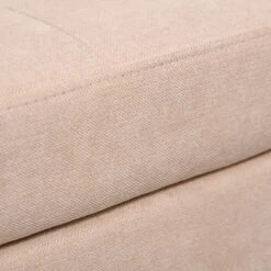 HOMCOM Modern 2-Seater Loveseat Button-Tufted Fabric Couch With Storage Chest, Cushions And Rubberwood Legs For Living Room -Baxton Studio Store GUEST ae37a6ee 4a7e 4109 9d60 0a77813d1363