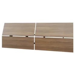 Queen 5pc Alibi Bedroom Set Walnut - Nexera -Baxton Studio Store GUEST ae4b8ffd b359 4f89 be98 d7978774ca7c