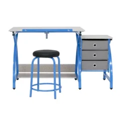 Comet Plus Drawing Table And Stool Set - Studio Designs -Baxton Studio Store GUEST ae76355c 1f3b 49ce 9cc3 1613c2c84b4b