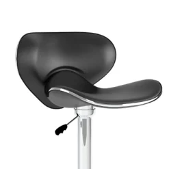 Set Of 2 Adjustable Curved Form Fitting Leatherette Barstool - Corliving -Baxton Studio Store GUEST ae91b101 f328 4e41 b10d c59a8ed6ca67