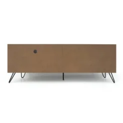 Dorrin Mid Century Wooden TV Stand For TVs Up To 60" Sonoma Gray Oak Brown - Christopher Knight Home -Baxton Studio Store GUEST af8d849b 1806 4b93 a499 325b596fa793