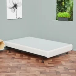 Continental Sleep, 4.5-Inch Low Profile Mattress Foundation, Strong Wood Structure, Easy Simple Assembly Box Spring.