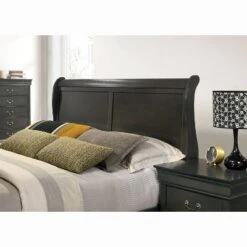 6pc Sliver Sleigh Bedroom Set - HOMES: Inside + Out -Baxton Studio Store GUEST b0e3534d 93c6 4181 a6af 56d3fd88f80b