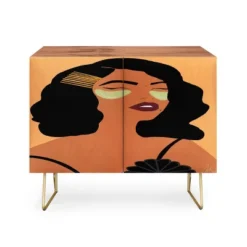 EELISE_NDRI Mean Greens Credenza - Deny Designs -Baxton Studio Store GUEST b11dd511 0c81 4ccb b50d 3dd8ab3ef8e7