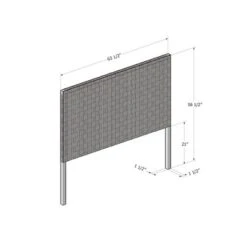 Queen Balka Headboard - South Shore -Baxton Studio Store GUEST b1f761b6 310d 4983 8ece 91dcc91943fe