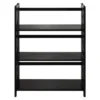 3 Shelf X Design Folding Bookcase - Flora Home