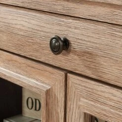 Rollingwood Country Library Base Brushed Oak - Sauder -Baxton Studio Store GUEST b261de5d ce6b 40f7 8cd2 ae71005da094