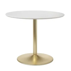 Hillboro Round Dining Table Metal Base - Buylateral 18 Hillboro Round Dining Table Metal Base - Buylateral -Baxton Studio Store GUEST b2824a8e 8ecf 457e 8e54 6f480d17e980