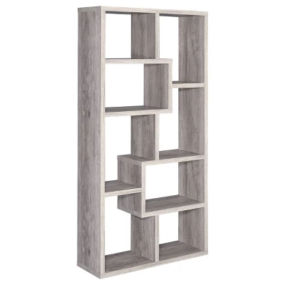 70.75" Theo 8 Shelf Bookcase - Coaster 12 70.75" Theo 8 Shelf Bookcase - Coaster - Image 12