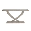 Montana Acacia Wood Console Table Light Barnwood - Boraam Industries