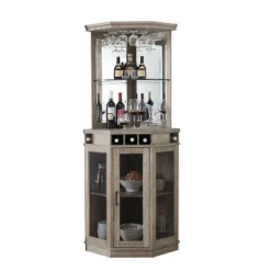 Corner Bar Unit With Mesh Doors - Home Source 14 Corner Bar Unit With Mesh Doors - Home Source -Baxton Studio Store GUEST b5c3a75b 28d4 4f89 8243 c59c3f462619