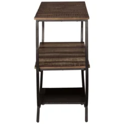 Lamoney Sofa And Console Table Gray/White/Brown - Signature Design By Ashley -Baxton Studio Store GUEST b64a97f5 934e 4c19 84e3 5de9f18d3514