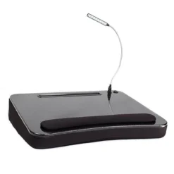 Sofia + Sam Lap Desk With USB Light And Tablet Slot - Black -Baxton Studio Store GUEST b65f888a b006 4b33 b004 1c338fc3bfeb