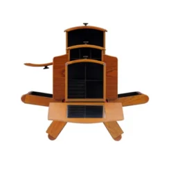 Marie Jewelry Armoire Oak - Powell Company -Baxton Studio Store GUEST b79e6683 dc1b 466a a005 bca49b1cc345