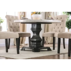 5pc Buckley Dining Set Beige - HOMES: Inside + Out -Baxton Studio Store GUEST b7b6ceb1 e65a 4c8c b8bd c44d1092e6a0
