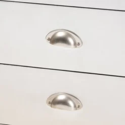 Serge Metal 2 Drawer Accent Storage Chest Silver - Baxton Studio -Baxton Studio Store GUEST b7f985e3 23bb 456f b2f6 b399a77ab60f