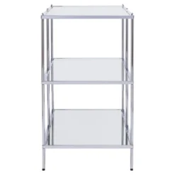 Benton Glam Mirrored Console Table - Chrome - Aiden Lane -Baxton Studio Store GUEST b8ab53a9 5f72 4109 8210 a3650bdce3f0