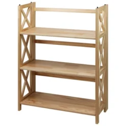 3 Shelf X Design Folding Bookcase - Flora Home 14 3 Shelf X Design Folding Bookcase - Flora Home -Baxton Studio Store GUEST b8c3661d d55c 4c9c 8a52 9ee710cc45c9