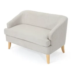 Sheena Mid Century Modern Loveseat - Christopher Knight Home -Baxton Studio Store GUEST b9801ab1 dd5a 438c a916 533789093802