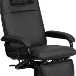 Emma And Oliver High Back Black LeatherSoft Executive Reclining Ergonomic Office Chair With Arms -Baxton Studio Store GUEST ba19eff9 8720 4ac6 ad2d 719d67e1234d