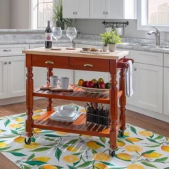 Barker Kitchen Cart And Islands - Linon 21 Barker Kitchen Cart And Islands - Linon -Baxton Studio Store GUEST ba264345 76cd 41d5 8b68 cdf82b6416be