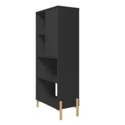 60.43" Bowery 5 Shelf Bookshelf - Manhattan Comfort 11 60.43" Bowery 5 Shelf Bookshelf - Manhattan Comfort -Baxton Studio Store GUEST bad35612 99e8 4594 9e5a 1d15aca2cd1c
