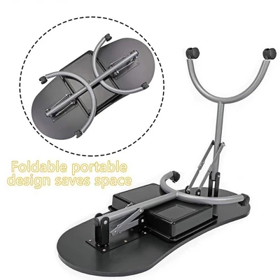 LEIBOU Professional 36 Inch Foldable Manicure Nail Technician Table With Removable Wrist Rest Cushion, Drawer, And Carrying Bag, Black 2 LEIBOU Professional 36 Inch Foldable Manicure Nail Technician Table With Removable Wrist Rest Cushion, Drawer, And Carrying Bag, Black - Image 2