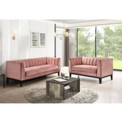 Calabasas Loveseat - Picket House Furnishings -Baxton Studio Store GUEST bc7ed53c 7e83 4831 b3a2 81685f3824de