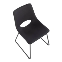 Set Of 2 Robbi Steel/Faux Leather Dining Chairs - LumiSource 13 Set Of 2 Robbi Steel/Faux Leather Dining Chairs - LumiSource -Baxton Studio Store GUEST bfacf92f 23ac 45a1 91b2 74748616dad5