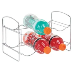 MDesign Collapsible Metal Water Bottle, Wine Rack Holder -Baxton Studio Store GUEST bfd48128 1bf5 4644 bead da2a8818d507