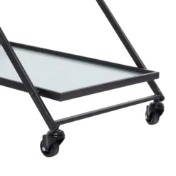 Industrial Metal Bar Cart Black - Olivia & May 10 Industrial Metal Bar Cart Black - Olivia & May -Baxton Studio Store GUEST bff64eec 75d9 48a4 8c73 e8aadefbc67f