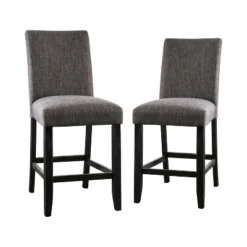 4pc Norelo Counter Height Dining Set - HOMES: Inside + Out -Baxton Studio Store GUEST c011a482 dcec 42d5 9f8c c8fbdbeacda8