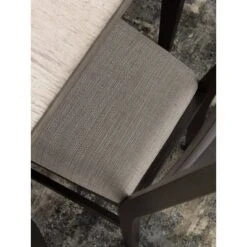 Pearce 6Pc Wood Dining Set With Chairs And Bench Gray/Espresso - Abbyson Living -Baxton Studio Store GUEST c0169be7 4c66 45c7 ba95 d66d7e23033a