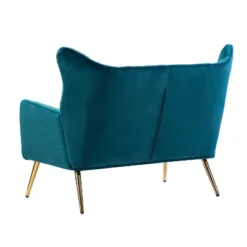 Filomena 50" Contemporary Loveseat For Living Room And Bedroom | ARTFUL LIVING DESIGN -Baxton Studio Store GUEST c0c7c02a e8d5 4266 96ed 86d2144e68d9