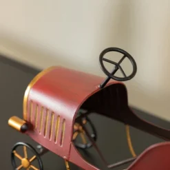 Vintiquewise Metal Figurine Car Shaped Vintage Wine Single Bottle Holder Stand Rack -Baxton Studio Store GUEST c1716afd fd59 447b 8b06 7abb93b48503