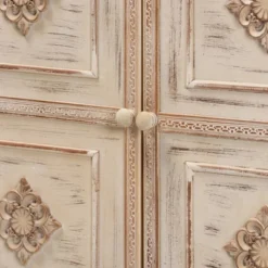 Favian Two-Tone Wood And Metal 2 Door Sideboard Dining Cabinet White/Weathered Brown - Baxton Studio -Baxton Studio Store GUEST c175501e bf7c 4d85 8ae1 ea438e0ee25e