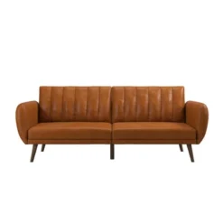 Brittany Futon Convertible Sofa Faux Leather - Novogratz 19 Brittany Futon Convertible Sofa Faux Leather - Novogratz -Baxton Studio Store GUEST c18b2967 786a 41fb 8938 6a8d3c730d2e