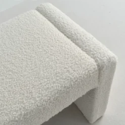 Kaia 47" Minimalist Aesthetic Look Teddy Waterfall Upholstered Bench-The Pop Maison 12 Kaia 47" Minimalist Aesthetic Look Teddy Waterfall Upholstered Bench-The Pop Maison -Baxton Studio Store GUEST c26307f6 ca8e 4f7f 9e98 6973737e5edd