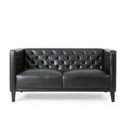 Rockney Contemporary Upholstered Tufted Loveseat - Christopher Knight Home 21 Rockney Contemporary Upholstered Tufted Loveseat - Christopher Knight Home -Baxton Studio Store GUEST c2b4c830 cac9 47c5 ba35 a762f180a95f