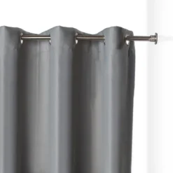 Room Dividers Now Tension Rod Room Divider Kit - XX-Large A, 8ft Tall X 10ft - 12ft 6in Wide, Slate Gray (With Curtains) -Baxton Studio Store GUEST c4988763 8772 46c1 b9f6 eed3a21d6819