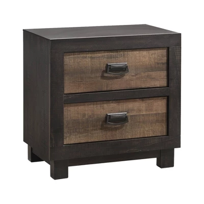 2 Drawer Harrison Nightstand Walnut - Picket House Furnishings 1 2 Drawer Harrison Nightstand Walnut - Picket House Furnishings