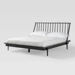 Boho Solid Wood Spindle Platform Bed - Saracina Home 33 Boho Solid Wood Spindle Platform Bed - Saracina Home -Baxton Studio Store GUEST c5d323a8 8164 4401 a7cd 52309bceefac
