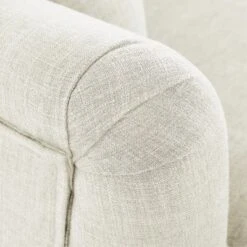 81.8" Upholstered Country Loveseat Sofa With Wooden Legs And Two Throw Pillows-ModernLuxe -Baxton Studio Store GUEST c6485584 c522 4a9b abce 1b0a1335b232