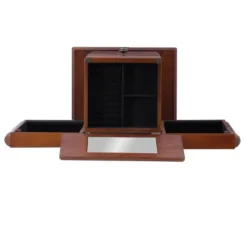 Wylie Jewelry Armoire Cherry Red - Powell Company -Baxton Studio Store GUEST c670e1a2 411b 4b91 89e1 a905283642a3